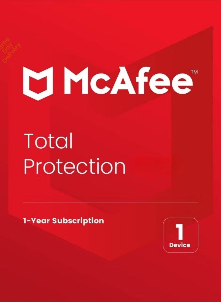 McAfee Total Protection | 1 Device 1 Year | Digital License